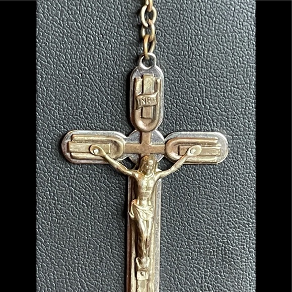 🌺 Vintage Rosary - Onyx Beads? 🌺 - Picture 12 of 16